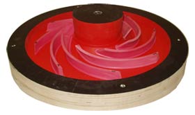 Wood/Resin Pattern - Impeller Radial Flow